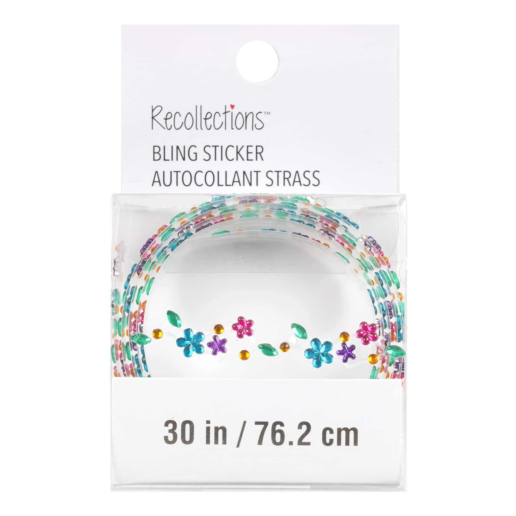 Bling on a Roll™ Flower Mix Stickers by Recollections™
